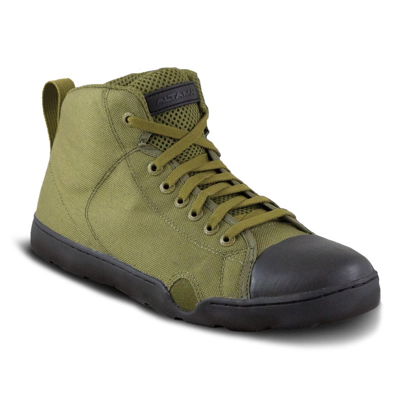 Altama Unisex Maritime Mid Dive Fin-Compatible Tactical Boots with Water Drainage Ports & Water-Resistant PU Contoured Insole, Olive Drab, 12, Regular - Image 3